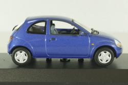 Ford Ka 1996, blue, Minichamps 1:43