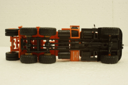 Краз-255Л1 лесовоз, оранжевый, Н727, Наш Автопром 1:43