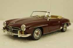 Mercedes 190SL (1955 - 1963) W121, red, B66040647, Norev 1:18