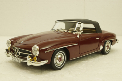 Mercedes 190SL (1955 - 1963) W121, red, B66040647, Norev 1:18