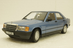 Mercedes 190E W201 (Baby-Benz) diamant blue, B66040661,Norev 1:18