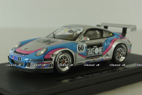 Porsche 911 #60 Take One Carrera Cup Japan 2006, 881, Ebbro 1:43