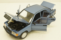 Mercedes 190E W201 (Baby-Benz) diamant blue, B66040661,Norev 1:18