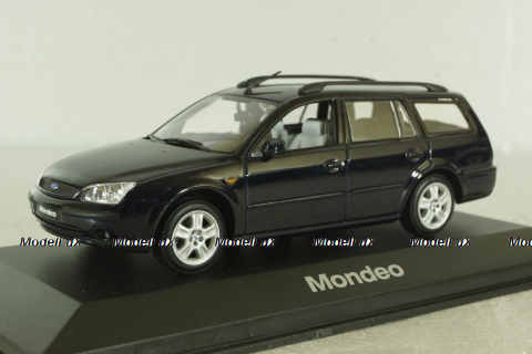 Ford Mondeo Turnier (MK3) 2001,  dark blue, Minichamps 1:43 Уценка!