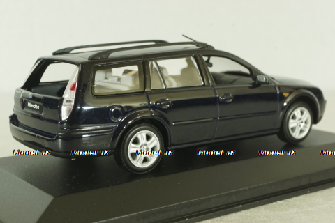 Ford Mondeo Turnier (MK3) 2001,  dark blue, Minichamps 1:43 Уценка!