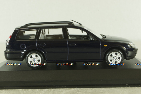 Ford Mondeo Turnier (MK3) 2001,  dark blue, Minichamps 1:43 Уценка!