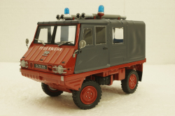 Steyr-Puch Haflinger Fire department red/grey, 450044300, Schuco 1:18