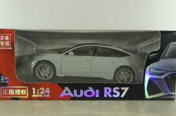 Audi RS7 Sportback (C8) 2019, grey, Hongsen model 1:24
