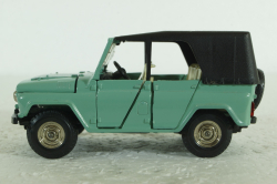 Уаз-469, А34, бирюзовый с белым салоном, Тантал/Радон 1:43