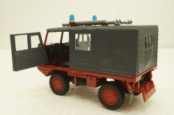 Steyr-Puch Haflinger Fire department red/grey, 450044300, Schuco 1:18