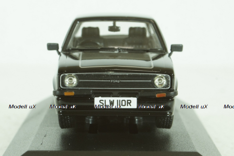 Ford Escort MkII RS 1.6 Mexico black/silver, Vanguards 1:43