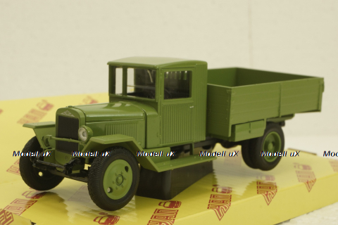 Зис-5В (1942), бортовой, зеленый, Н227, Наш Автопром 1:43