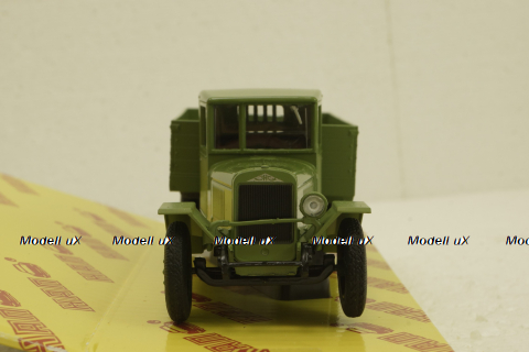Зис-5В (1942), бортовой, зеленый, Н227, Наш Автопром 1:43