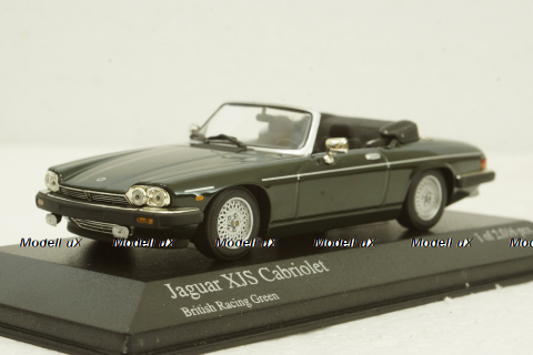 Jaguar XJS Cabriolet 1980 green, 400130431, Minichamps 1:43