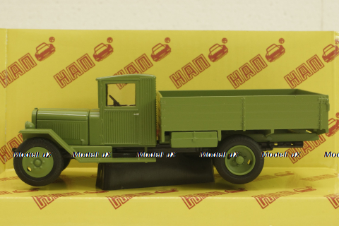 Зис-5В (1942), бортовой, зеленый, Н227, Наш Автопром 1:43