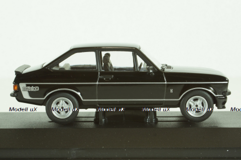 Ford Escort MkII RS 1.6 Mexico black/silver, Vanguards 1:43