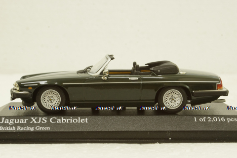 Jaguar XJS Cabriolet 1980 green, 400130431, Minichamps 1:43