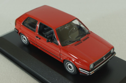 Volkswagen Golf II 1985, red, VW Golf, 943054103, Minichamps 1:43       
