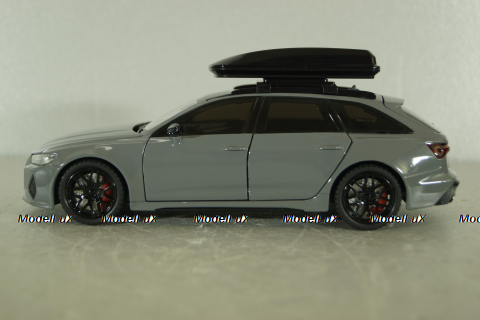 Audi RS6 Avant GT (C8) 2024, grey, 24492GR, CHE ZHI 1:24
