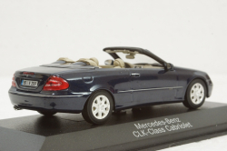 Mercedes CLK320 Cabriolet (A209) 2003 blue,  B66961967, Minichamps 1:43