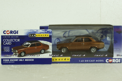 Ford Escort MKI Mexico, Vanguards 1:43