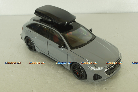 Audi RS6 Avant GT (C8) 2024, grey, 24492GR, CHE ZHI 1:24