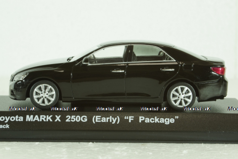 Toyota Mark X 250G F Package, Early Version, 03637BK2, Kyosho 1:43