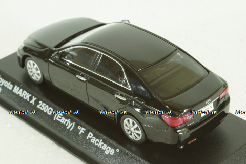 Toyota Mark X 250G F Package, Early Version, 03637BK2, Kyosho 1:43