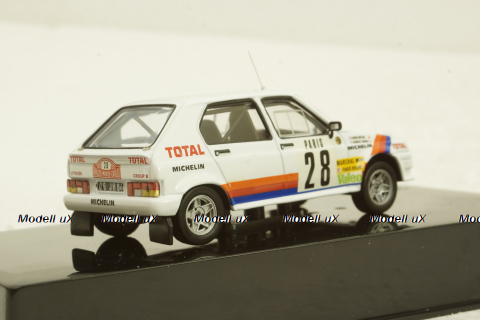 Citroen Visa Chrono WRC #28 Rally Monte Carlo 1983, RAC129, IXO 1:43