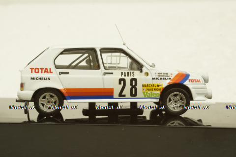 Citroen Visa Chrono WRC #28 Rally Monte Carlo 1983, RAC129, IXO 1:43