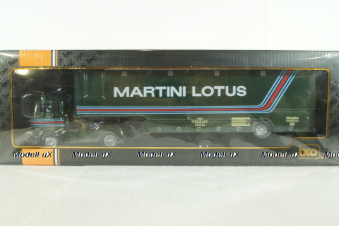Volvo F88, Martini-Lotus Racing, Race Transport, TTR025, IXO 1:43