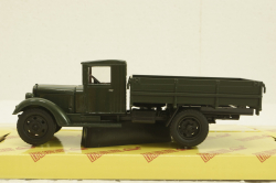 УралЗис-355, бортовой, зеленый, Н230, Наш Автопром 1:43