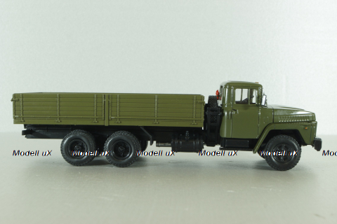 Краз-250 бортовой, хаки,  Легендарные грузовики СССР №63