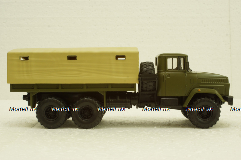 Краз-6322 бортовой с тентом, Легендарные Грузовики СССР №22, 1:43