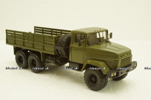 Краз-6322 бортовой с тентом, Легендарные Грузовики СССР №22, 1:43