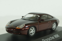 Porsche 996, dark red, 04343,  Schuco 1:43