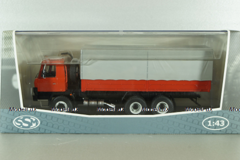 Tatra 815 V26 бортовой с тентом, red, SSM1539, SSM 1:43
