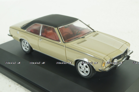 Opel Commodore B GS, beige, 02771, Schuco 1:43