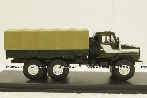 Урал-4322, бортовой с тентом, SSM1221, SSM 1:43