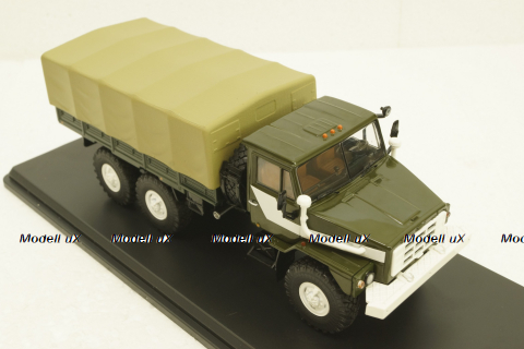 Урал-4322, бортовой с тентом, SSM1221, SSM 1:43