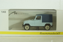 Москвич-2148, голубой с тентом, Prommodel43 1:43 Раритет!