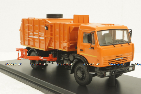 Камаз-43253, МКМ-4503, оранжевый, SSM1273, SSM 1:43