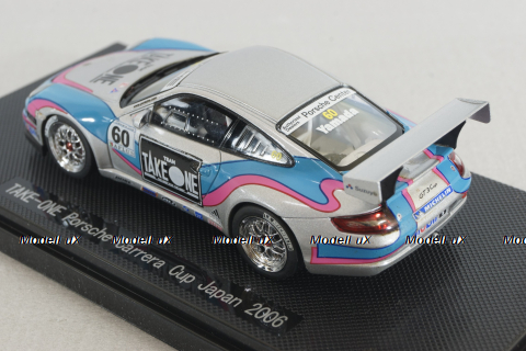 Porsche 911 #60 Take One Carrera Cup Japan 2006, 881, Ebbro 1:43