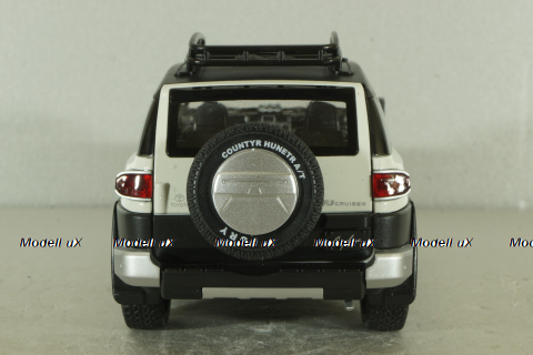 Toyota FJ Cruiser 2008, white, C4172, CHE ZHI 1:24