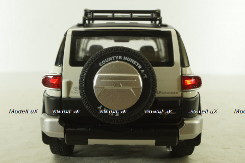 Toyota FJ Cruiser 2008, white, C4172, CHE ZHI 1:24