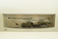 КРАЗ-257 КС-4561 Автокран, SSM1394, SSM 1:43