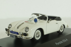 Porsche 356A Cabrio, Polizei, 450256600, Schuco 1:43