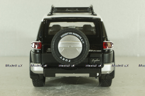 Toyota FJ Cruiser 2008, black, C4172, CHE ZHI 1:24