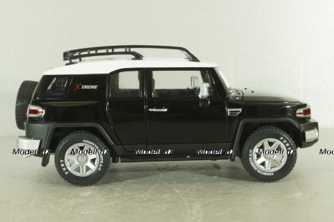Toyota FJ Cruiser 2008, black, C4172, CHE ZHI 1:24
