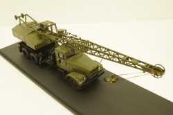 КРАЗ-257 КС-4561 Автокран, SSM1394, SSM 1:43